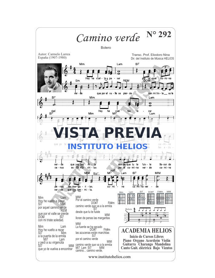 Vista previa de Camino verde